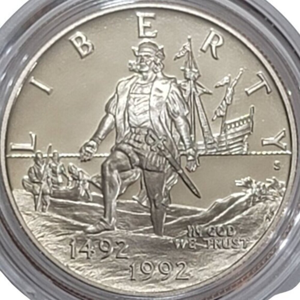 1992 Columbus Half Dollar Proof